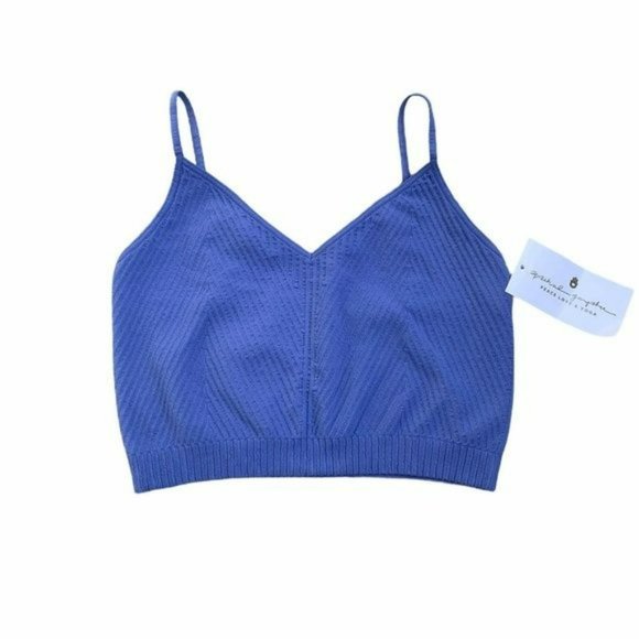 Spiritual Gangster Other - NWT Spiritual Gangster V-Neck Ribbed Sports Bra